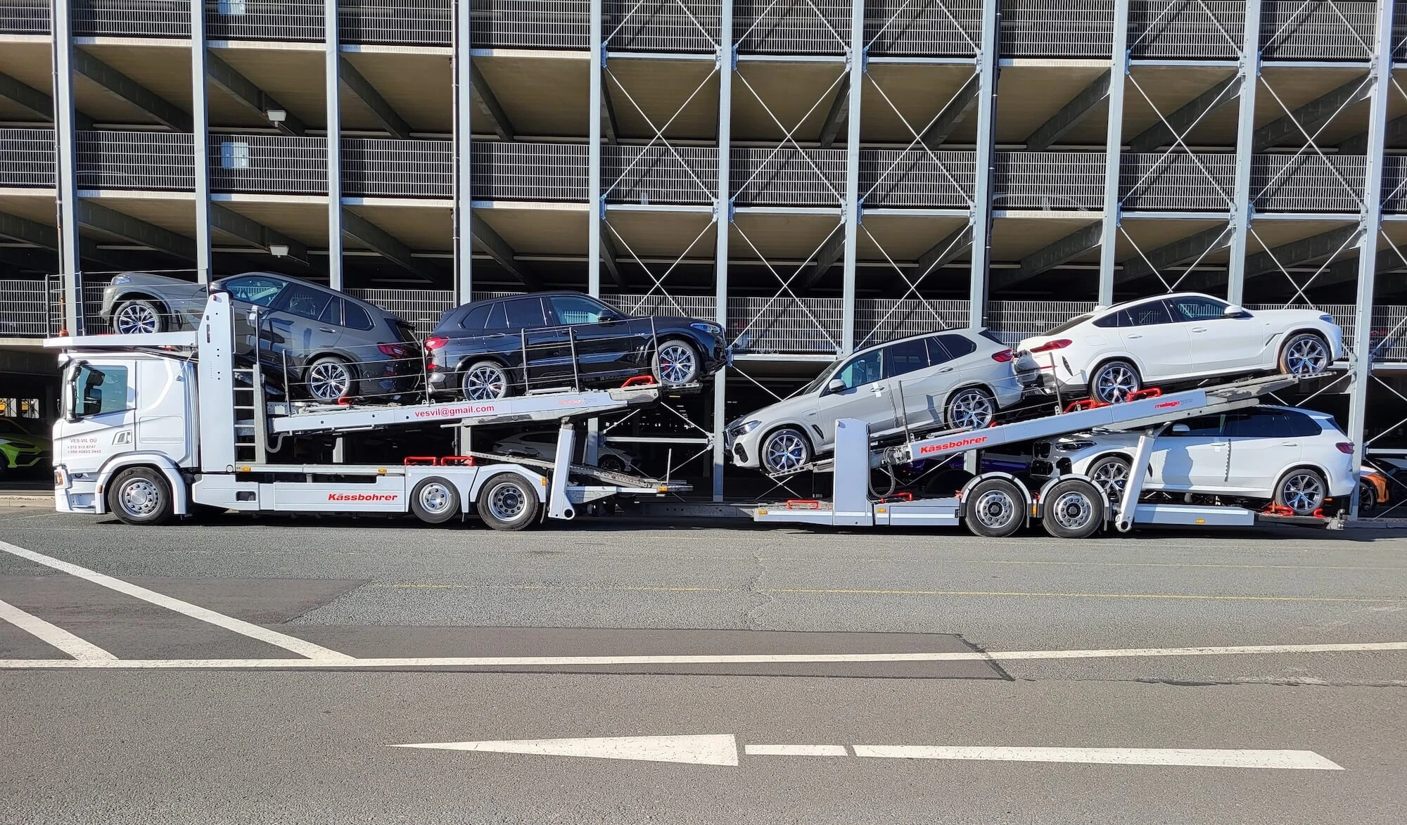 Vehicle Transportation in Europe